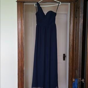Alfredo Angelo Navy Bridesmaid Dress